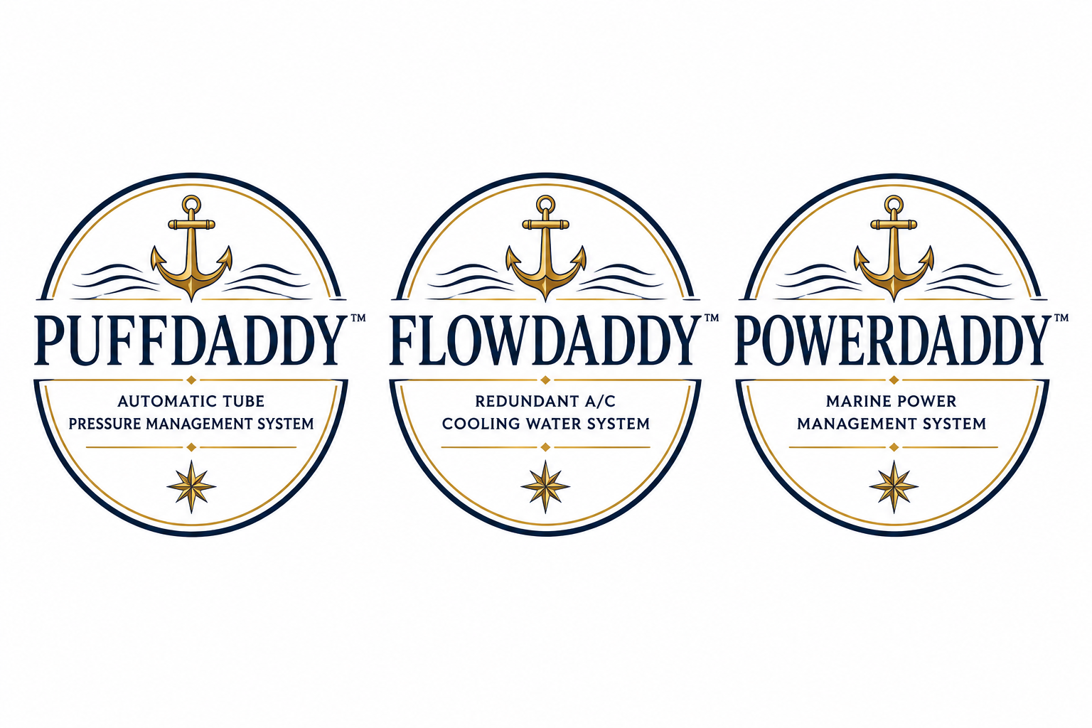 PuffDaddy, FlowDaddy and PowerDaddy product marks